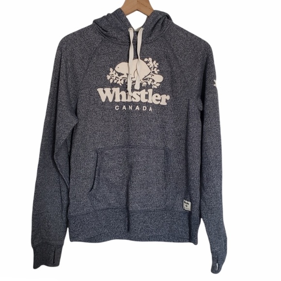 Roots Canada Whistler British Columbia Beaver Pullover Hoodie Unisex Size XS - Picture 1 of 16